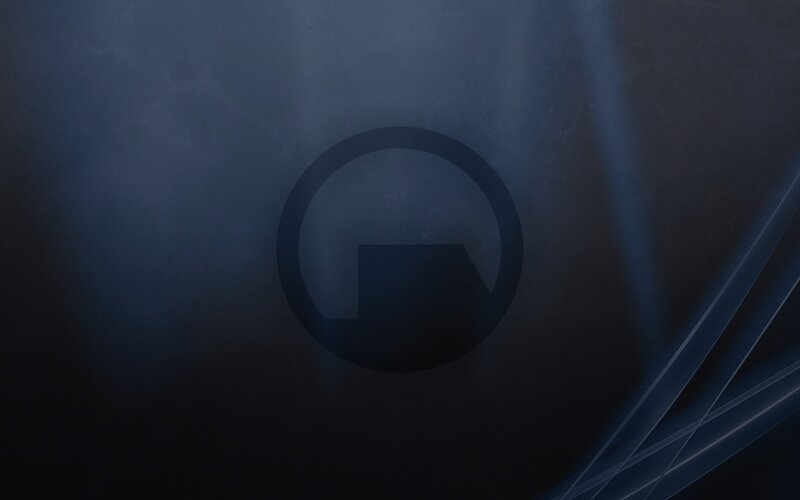 dark abstract background with logo