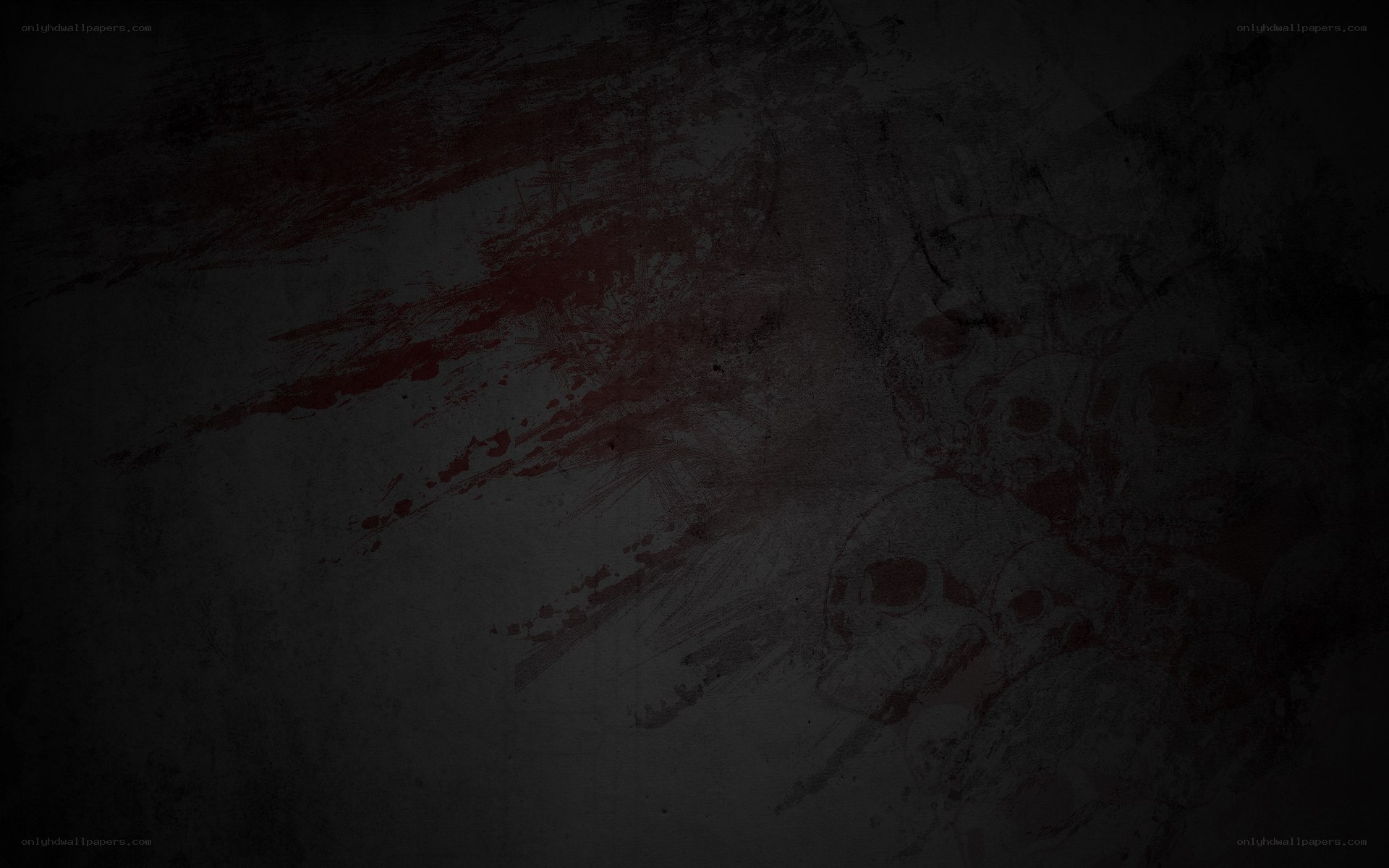 dark abstract blood splatter