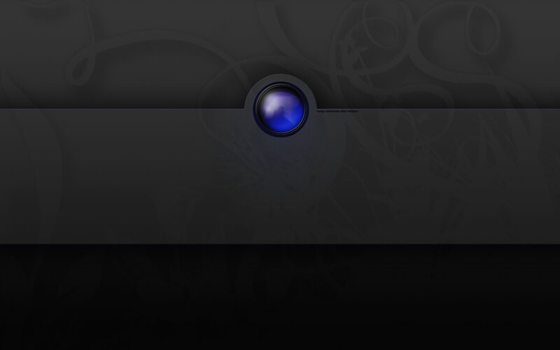 dark abstract blue button