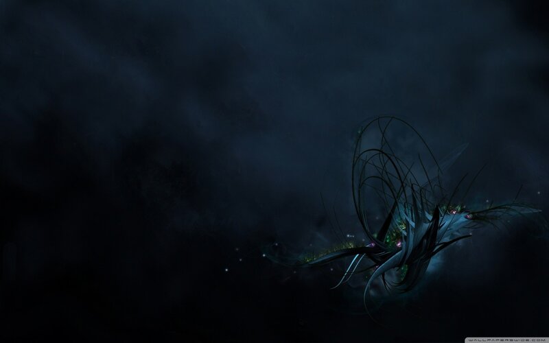 dark abstract digital art