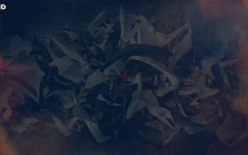 dark abstract digital art