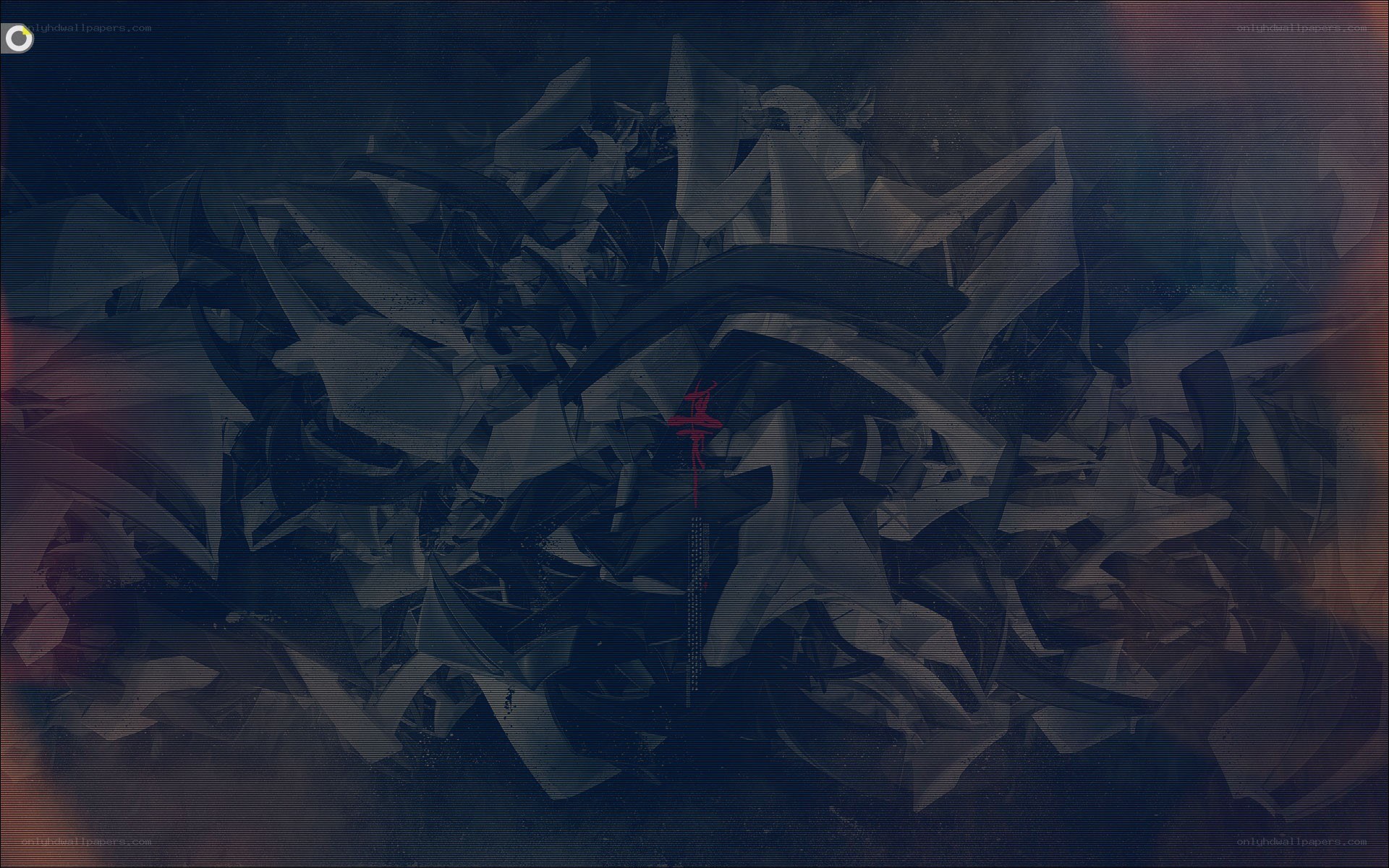 dark abstract digital art