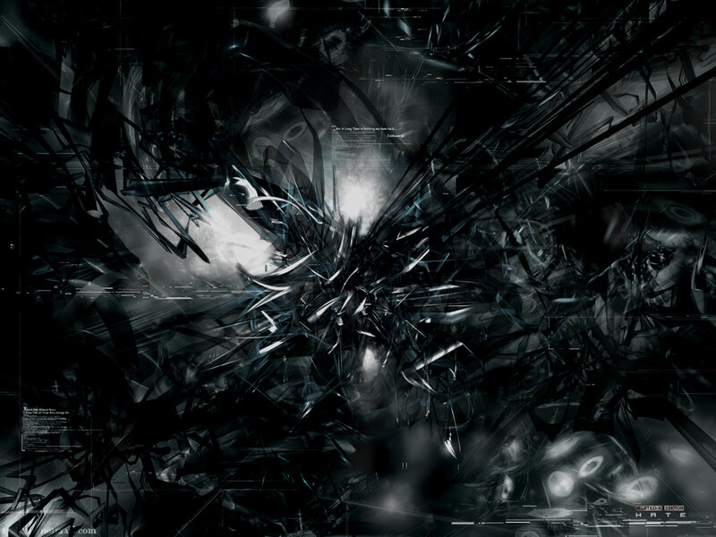 dark abstract digital artwork