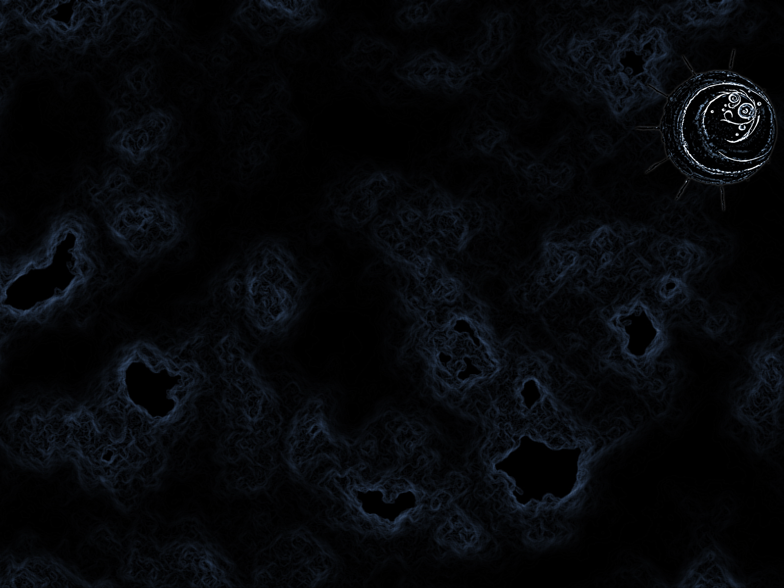 dark abstract fractal background