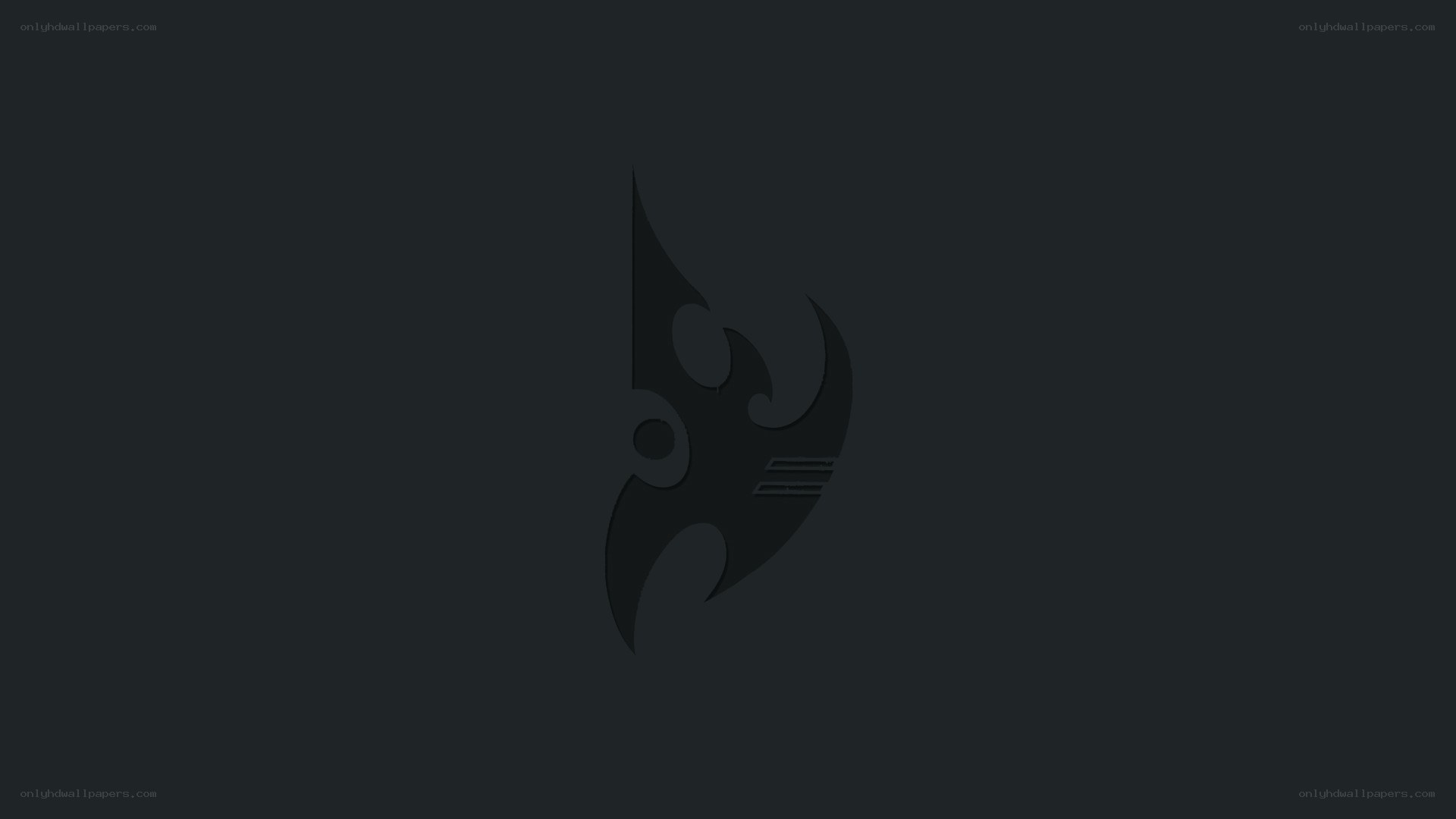 dark abstract logo design