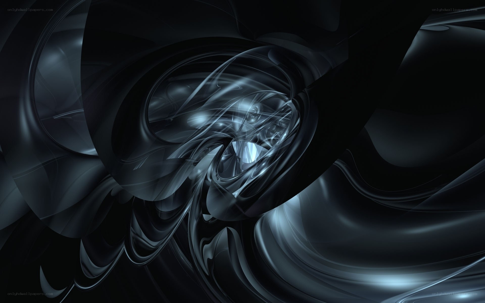 dark abstract swirl