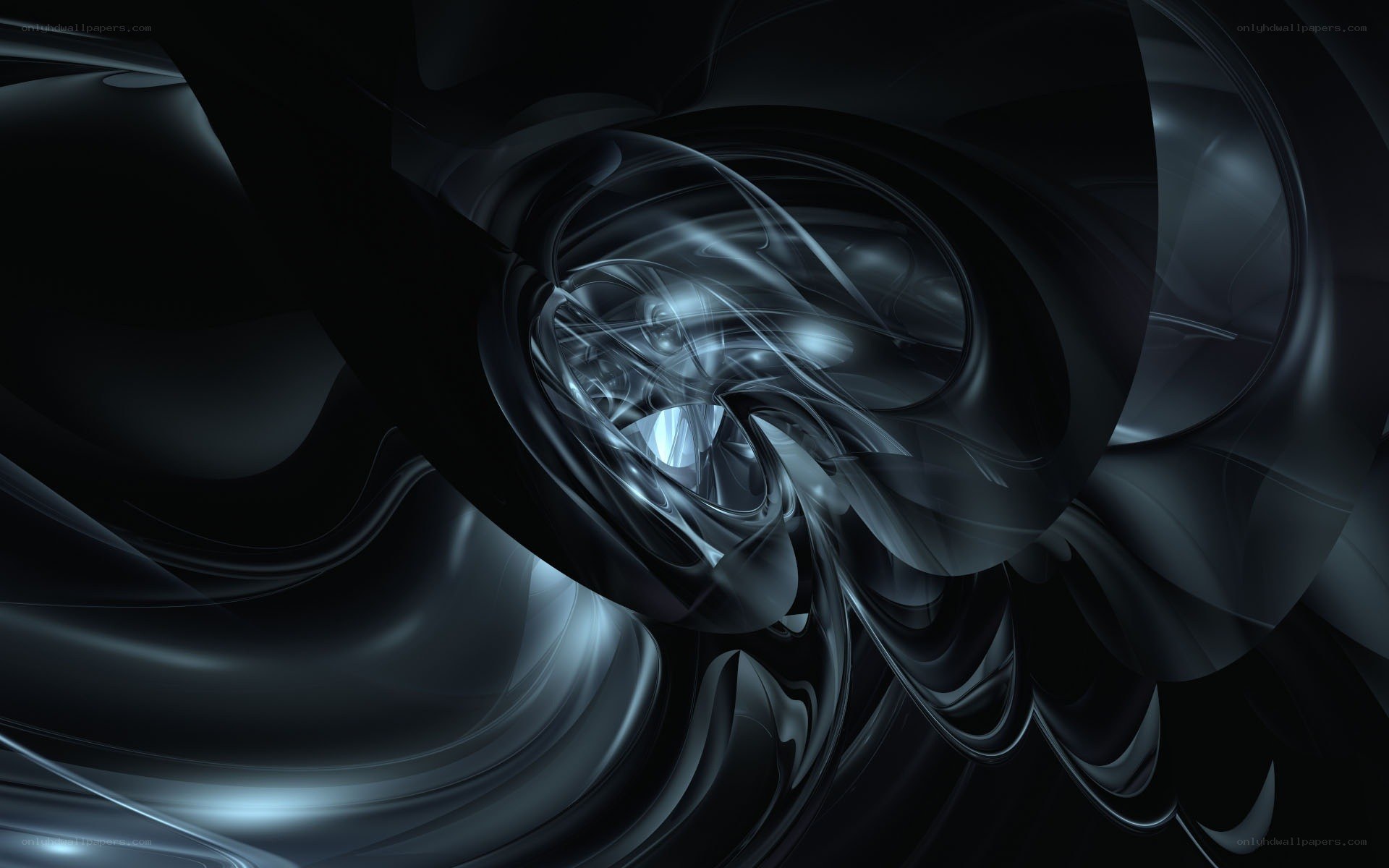 dark abstract swirls