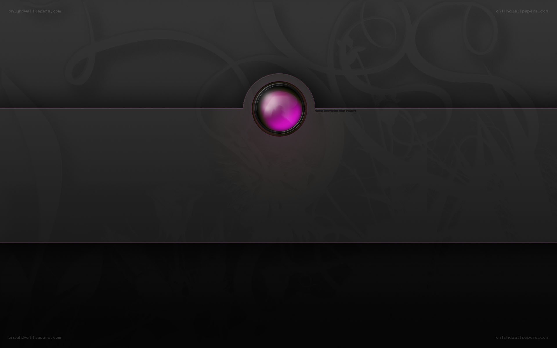 dark abstract with purple lens