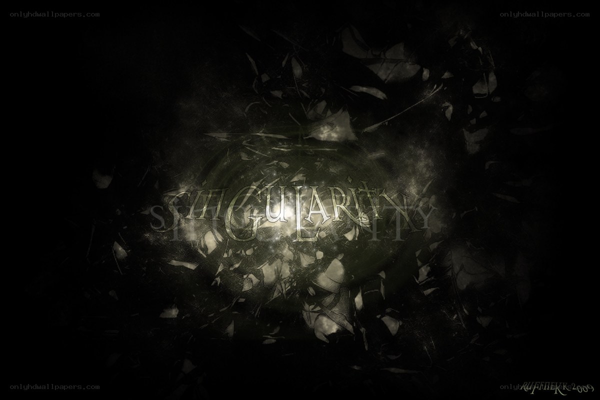 dark abstract with text