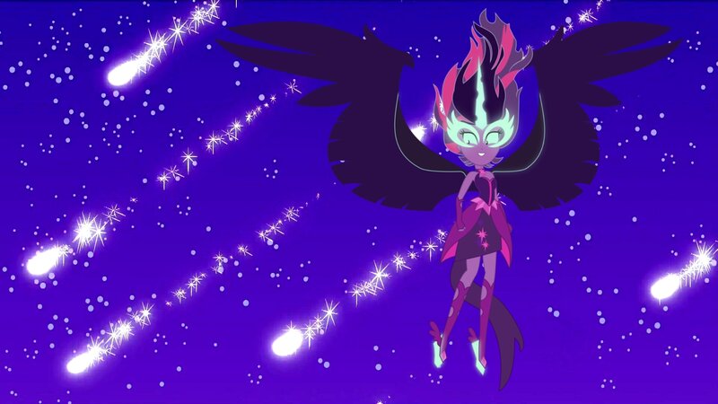 Dark Alicorn with Wings