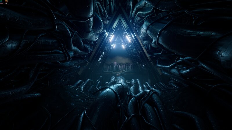 Dark Alien Corridor