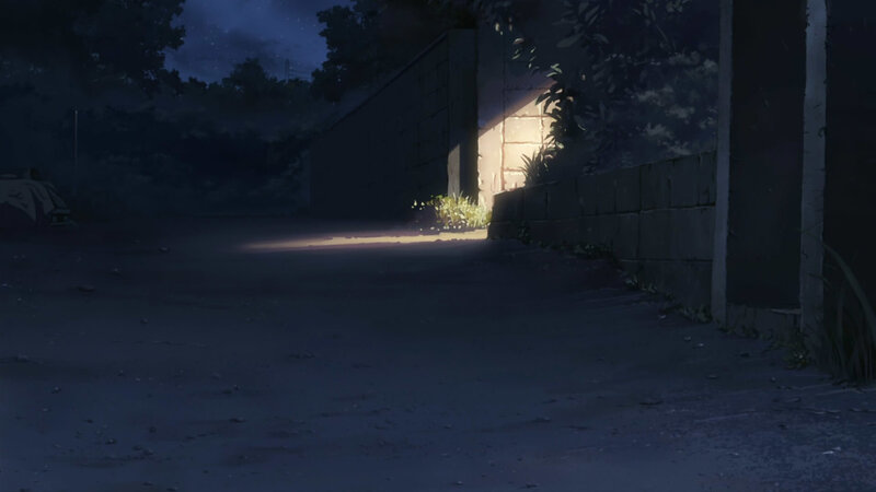 dark alley at night