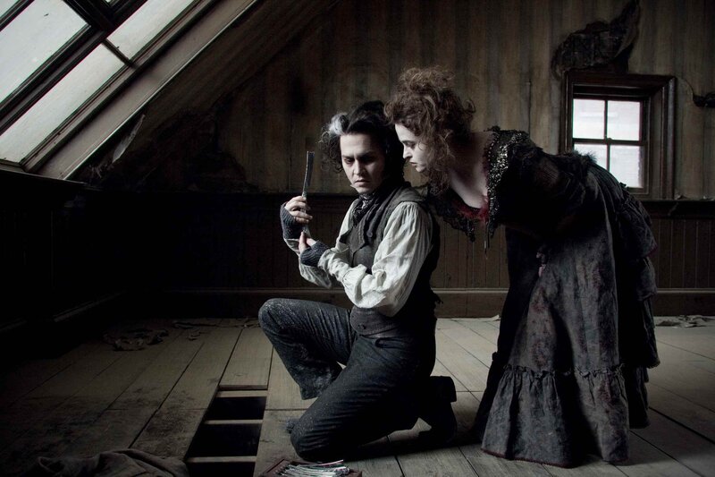 Dark and intense scene from a film