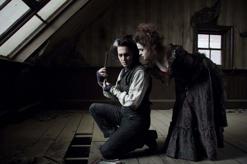 Dark and intense scene from a film
