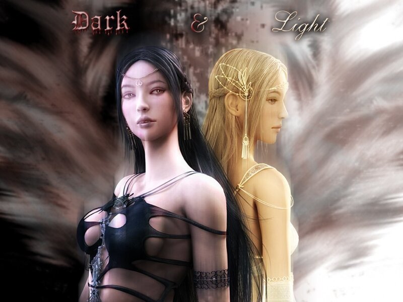 Dark and Light Goddesses