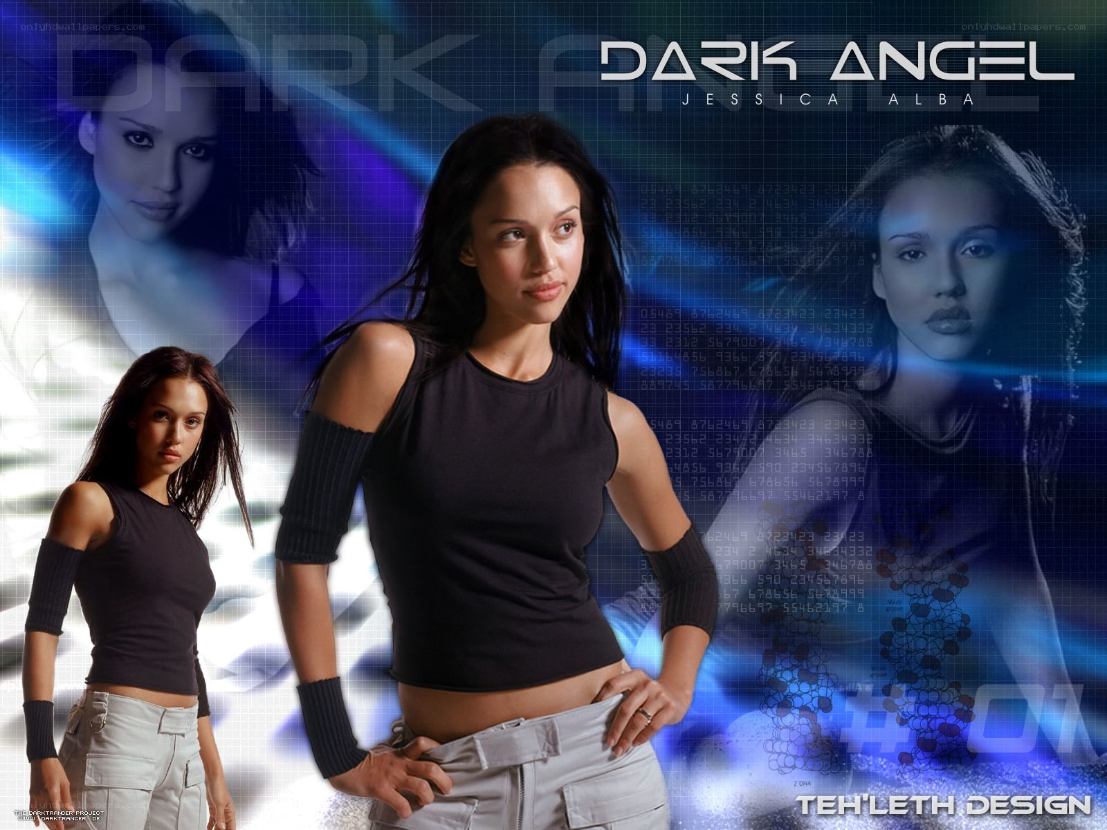 Dark Angel promotional artwork