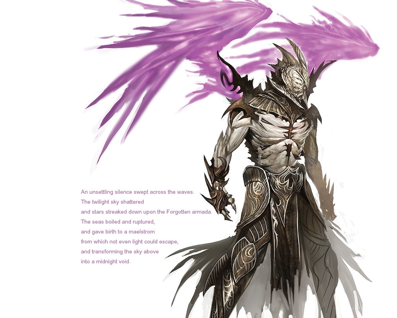 dark angel warrior concept