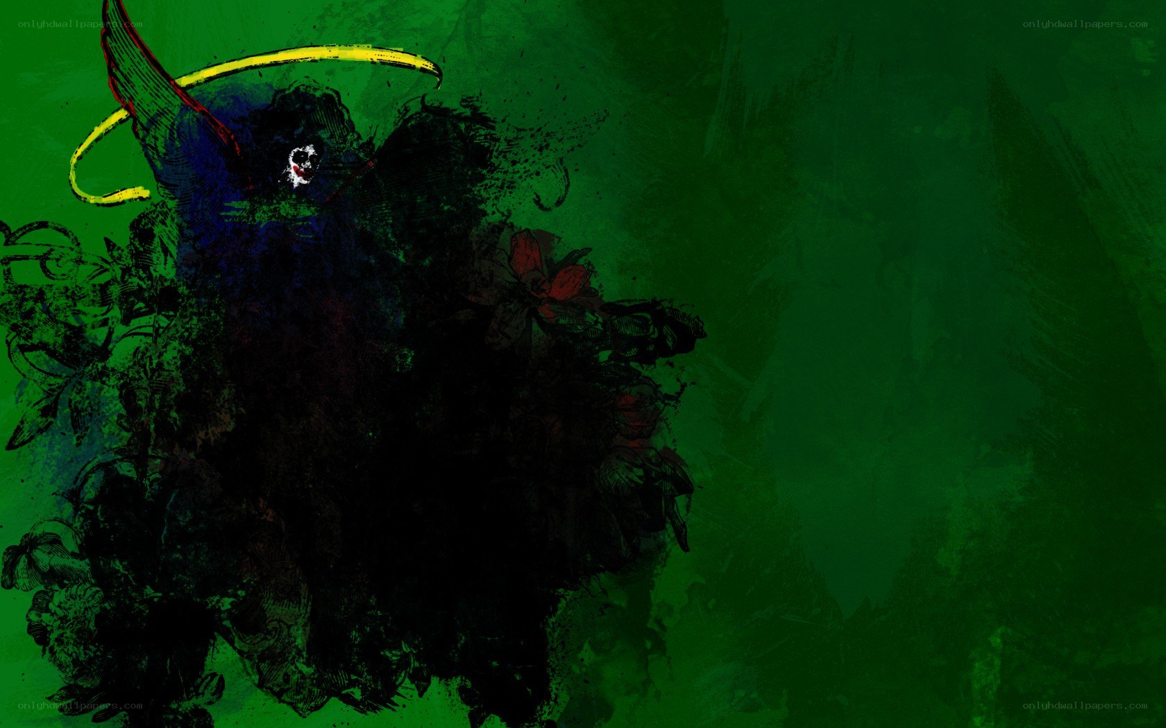 dark angel with halo