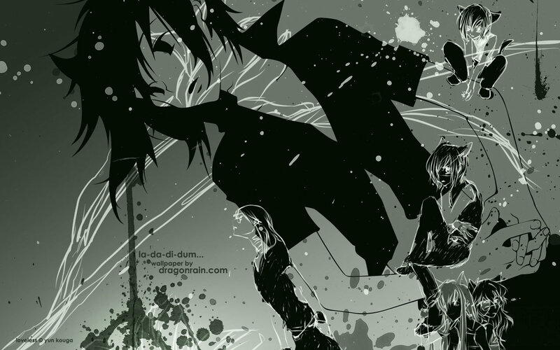 dark anime character scene