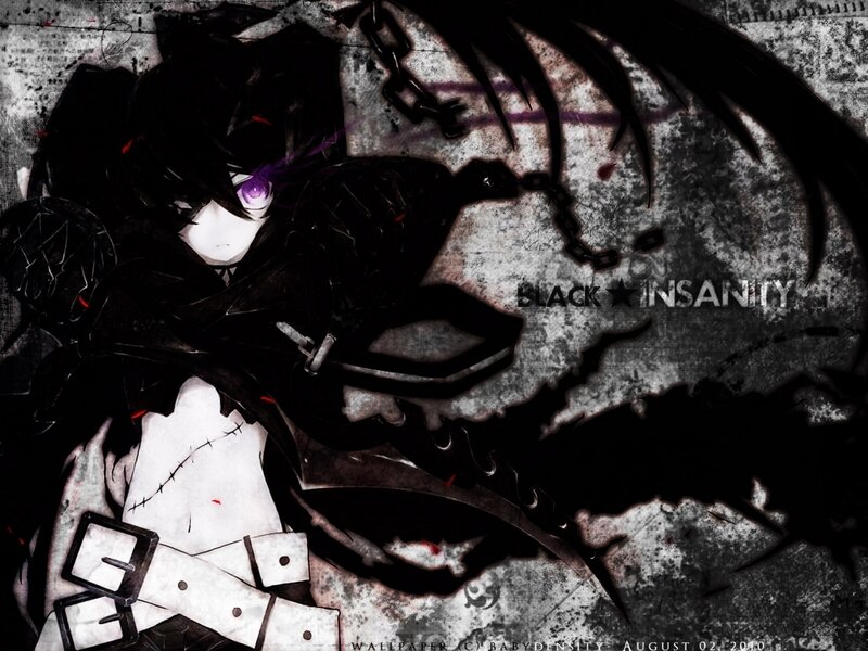 dark anime character wallpaper