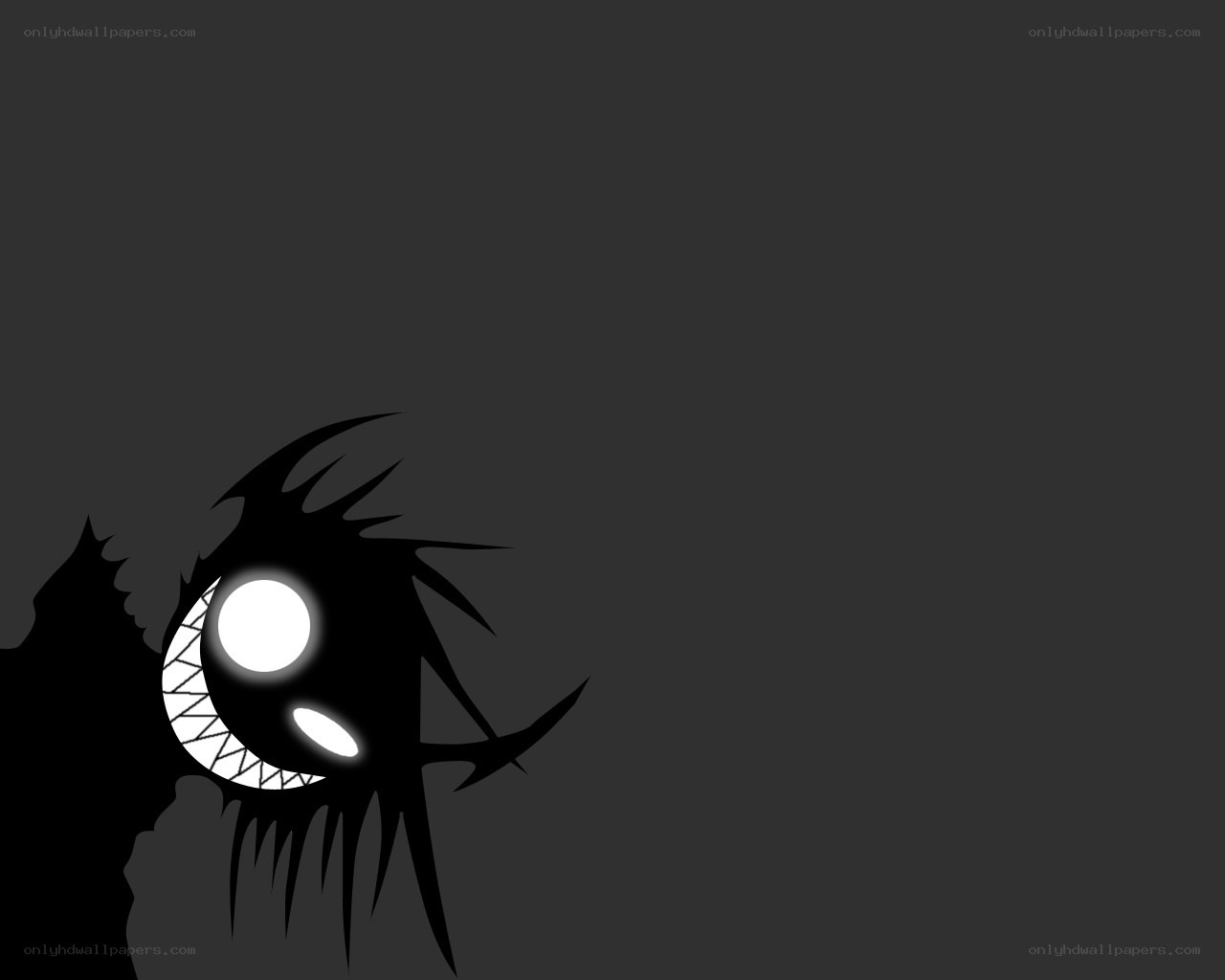 dark anime eye illustration