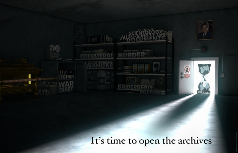 Dark Archive Room