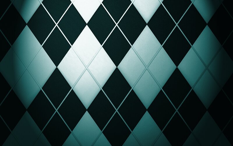dark argyle pattern
