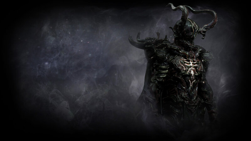 Dark Armored Demon — Black, Dramatic, Night