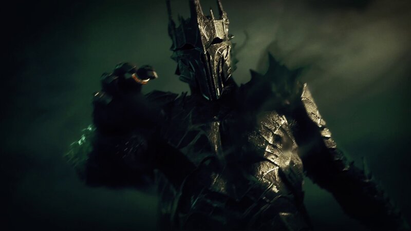 Dark Armored Figure — Black, Dark, Ominous
