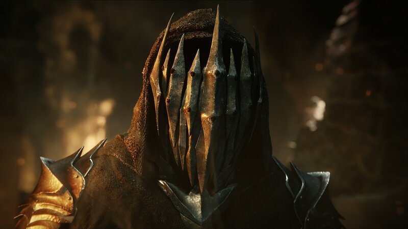 Dark Armored Figure — Black, Dramatic, 3d Render, Armor
