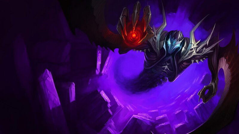 Dark Armored Figure — Purple, Dramatic, Night, Digital Art, Glowing Hand