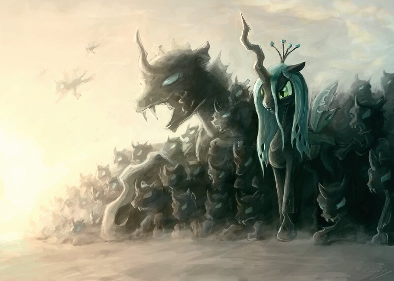 Dark Armored Ponies