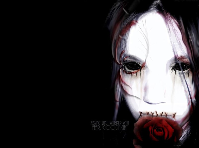 dark art with rose