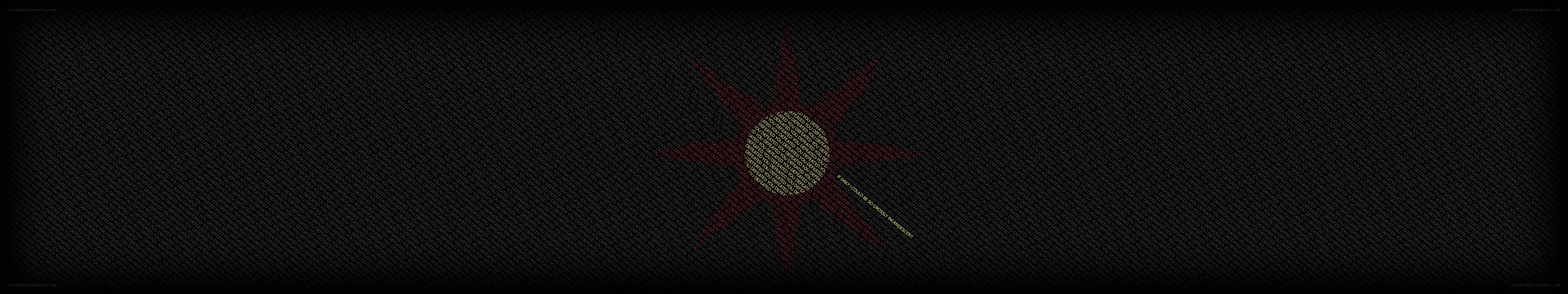 dark background with central emblem