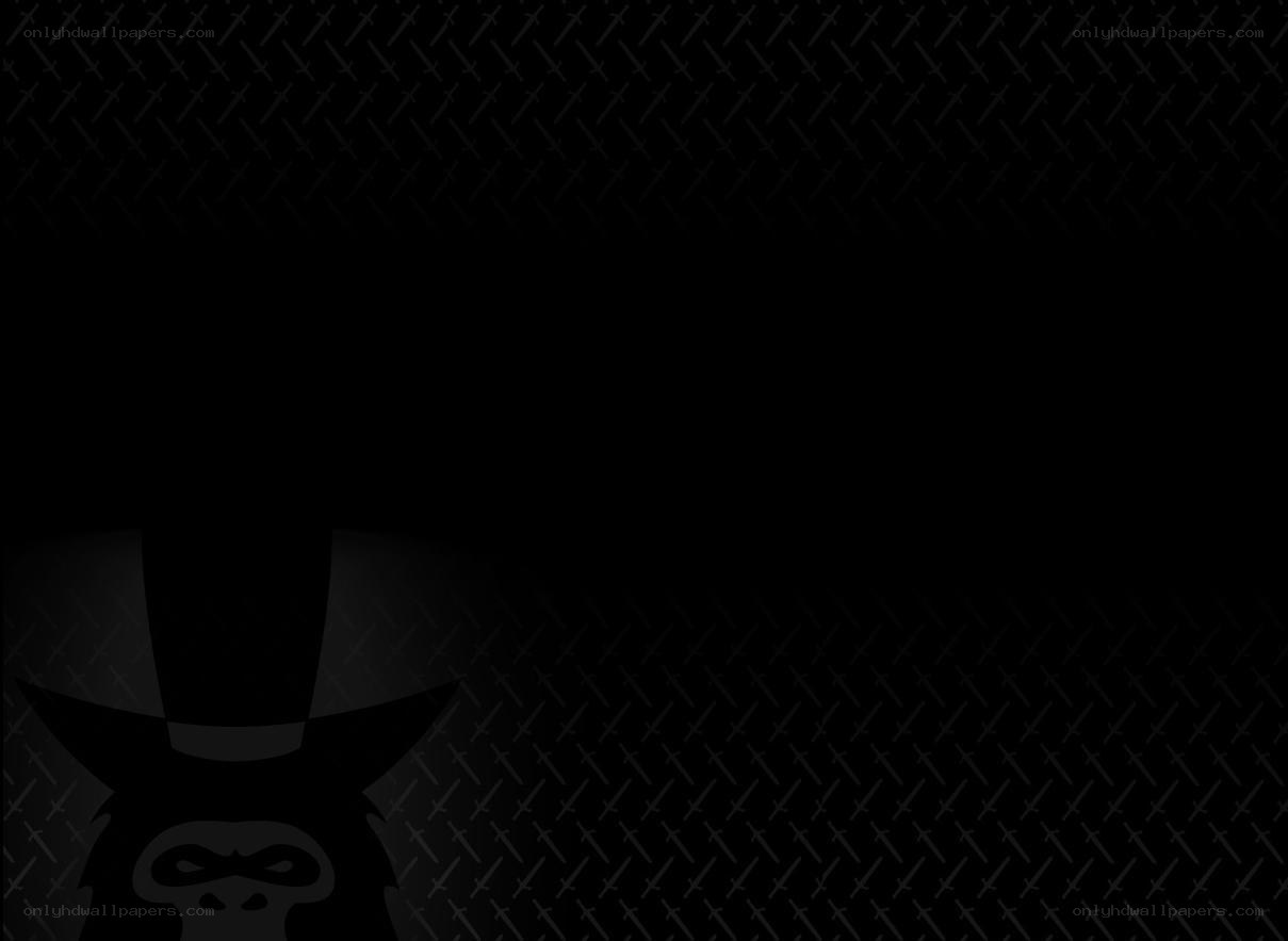 dark background with gorilla logo
