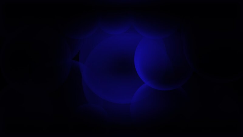 dark blue abstract circles