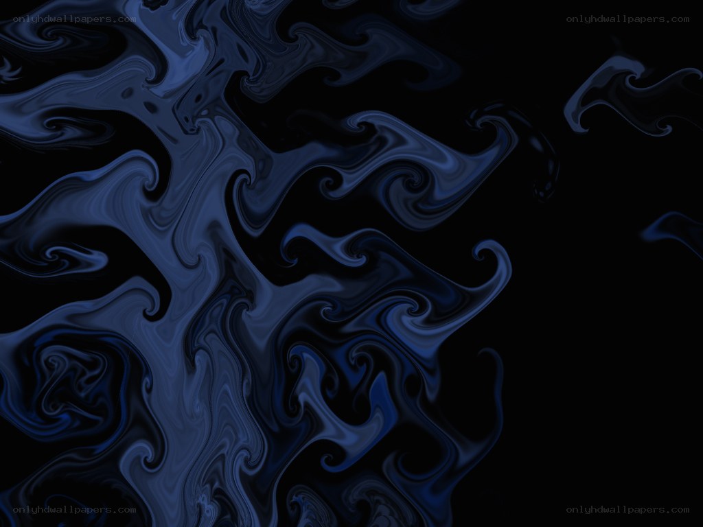 dark blue abstract swirls