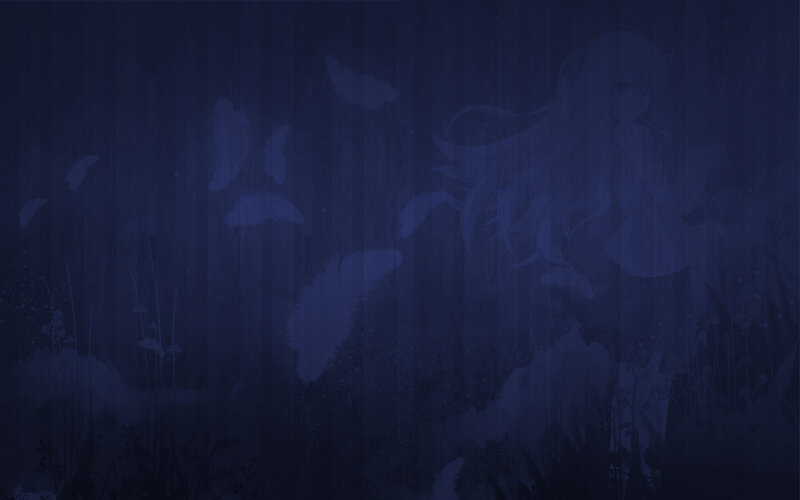 dark blue anime background