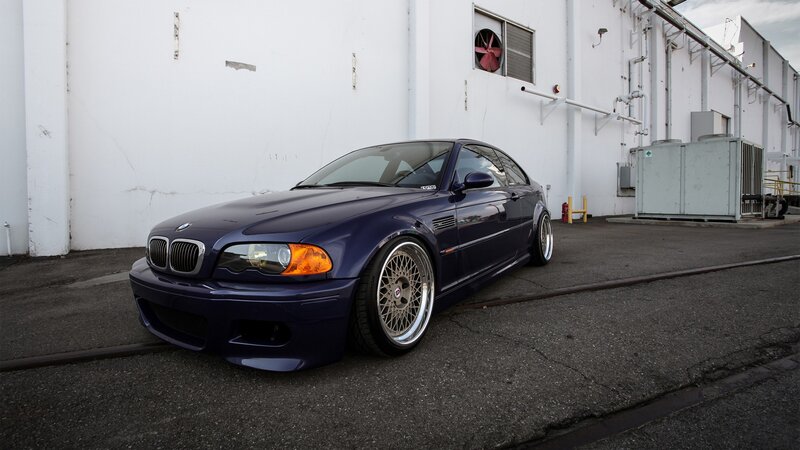 dark blue bmw coupe