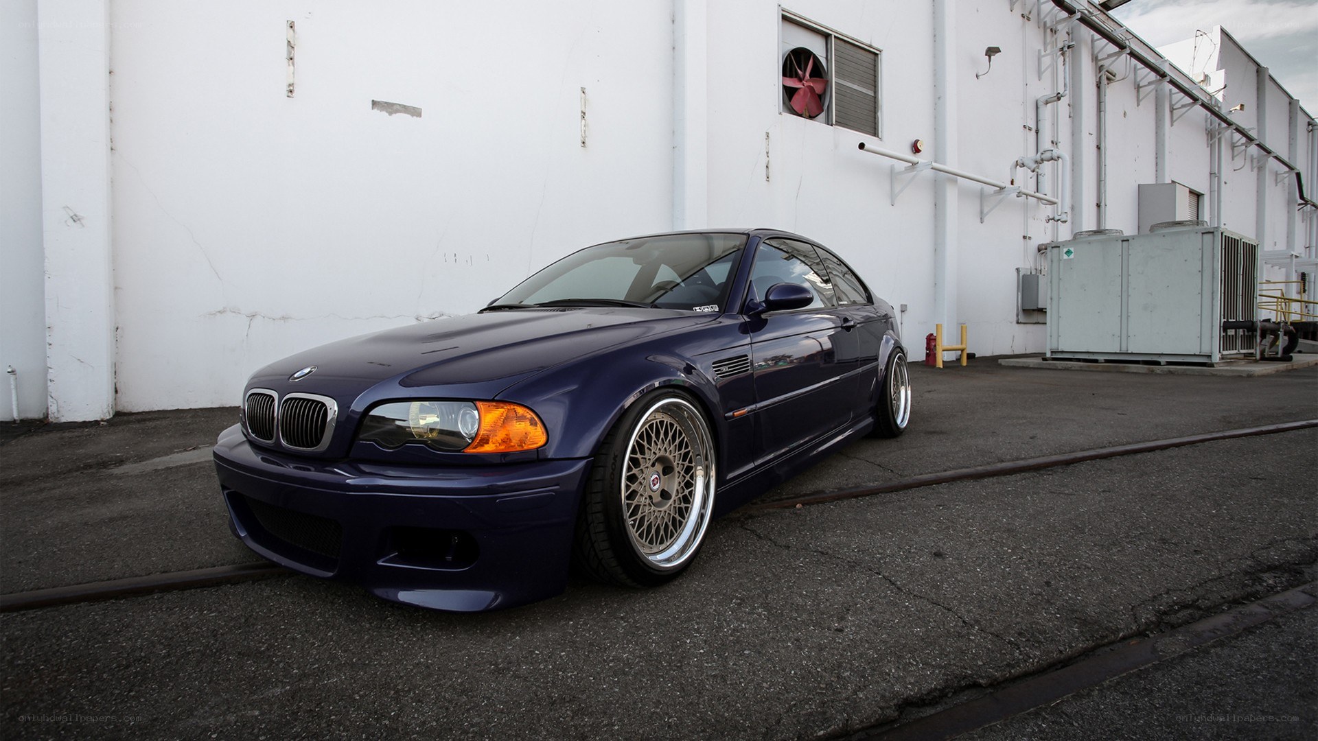 dark blue bmw coupe