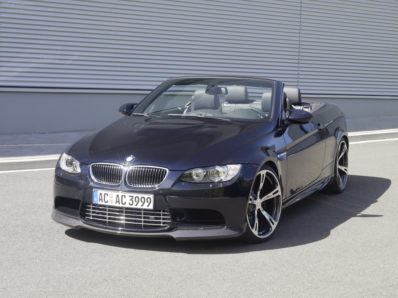 dark blue bmw m3 convertible