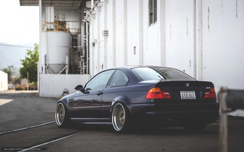 Dark Blue BMW M3