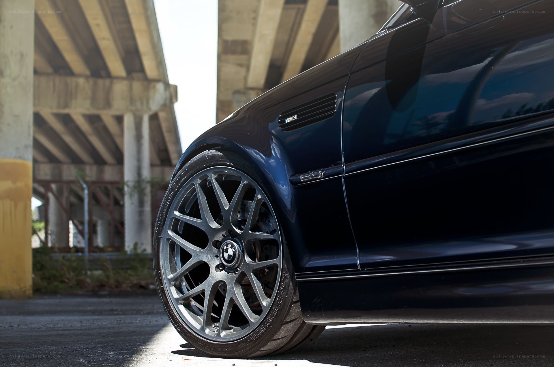 dark blue bmw m3 wheel