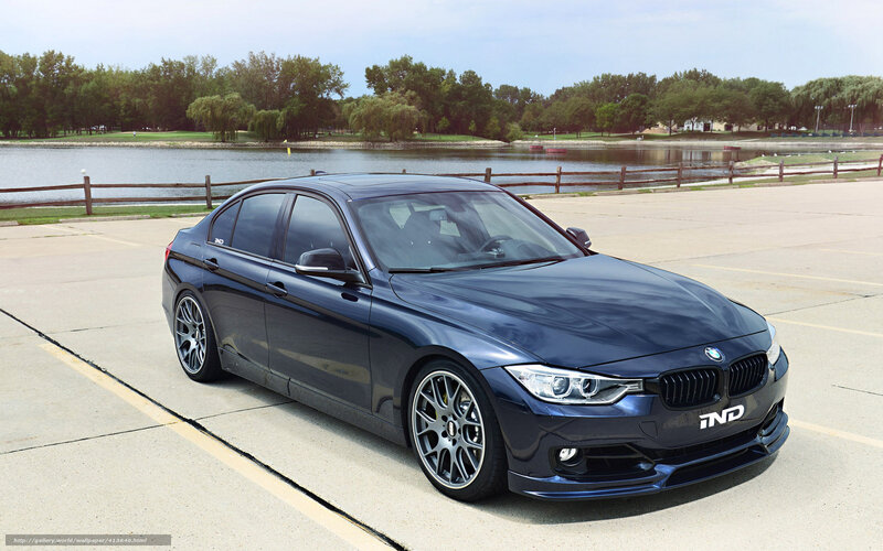 Dark Blue BMW Sedan — Serene