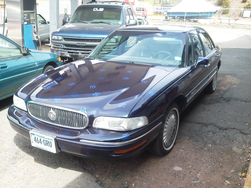 Dark Blue Buick Sedan