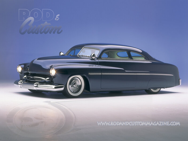 Dark Blue Classic Car