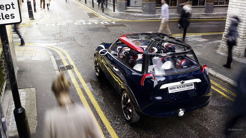 Dark Blue Concept Car