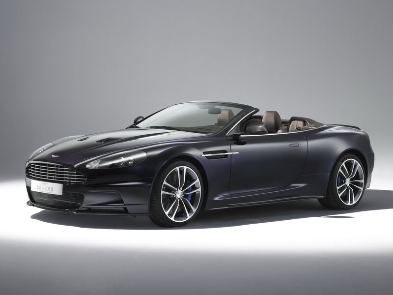 Dark Blue Convertible Car — Black, Dramatic, Photograph