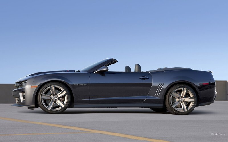 Dark Blue Convertible Car — Calm, Afternoon, Photograph, Sky, Road, Gray