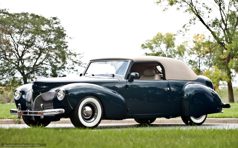 Dark Blue Convertible Car — Serene, Afternoon